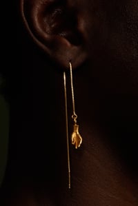 Image 2 of _Long Mudra Earring