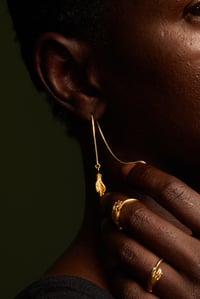 Image 1 of _Long Mudra Earring