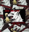 BITE THE HAND | Anti-AI| Vinyl Sticker