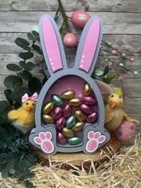 Image 3 of Bunny Shaped Chocolate Egg Drop Box