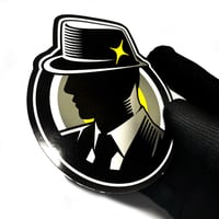 Image 2 of PLAYFUL GENTLEMAN Boss Sticker