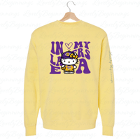 Image 2 of In My Lakers Era Hello Kitty Sweatshirt 