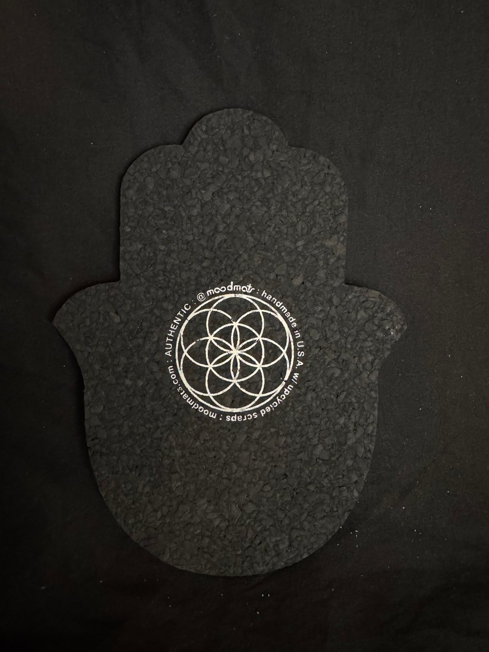 Image of Third Eye Hamza Hand Moodmat Blue/Pink