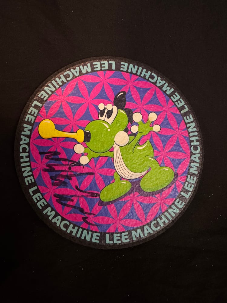 Image of Signed Lee Machine Moodmat