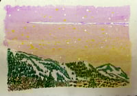 Image 3 of “Aspenglow,” Matte Print 12x16 (Ltd.)