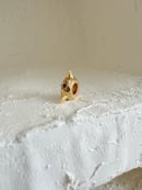 Image 4 of *MTO* Spiked Ruby Gold Bead