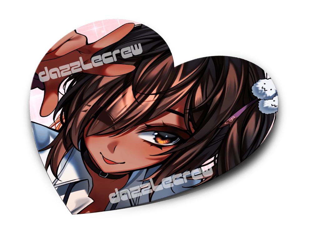 Image of Naga Nikke Heart Sticker