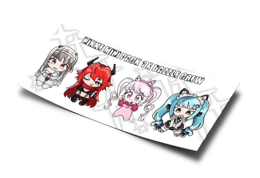Image of Nikke Mini Sticker Pack 1