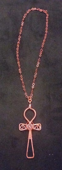 Image 1 of Ankh & Copper Nexklace Set