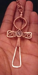 Ankh & Copper Nexklace Set