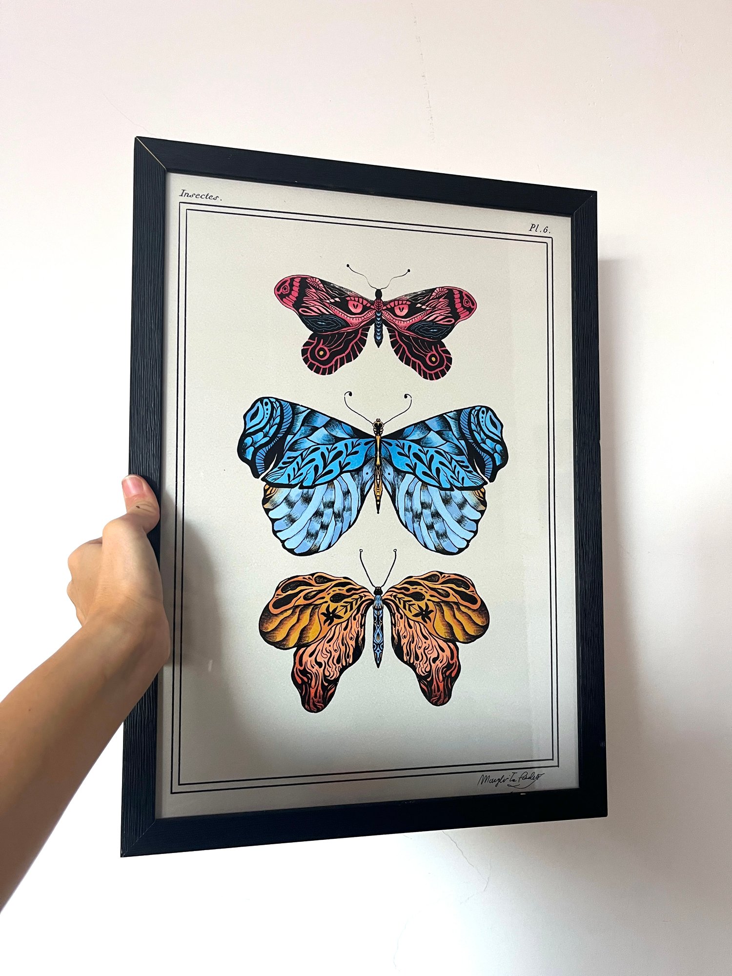 Image of ᕯ Farfalle Poster ᕯ