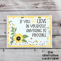 Encouragement Card - Bee themed
