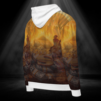 Image 3 of  Zip Hoodie en feu