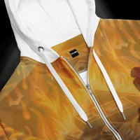 Image 5 of  Zip Hoodie en feu