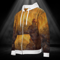 Image 4 of  Zip Hoodie en feu