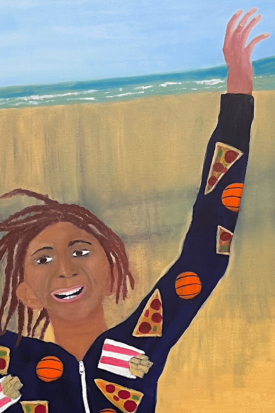 Image of ‘Feeling the Beach! (in a onesie!)’ by Errol Theunissen