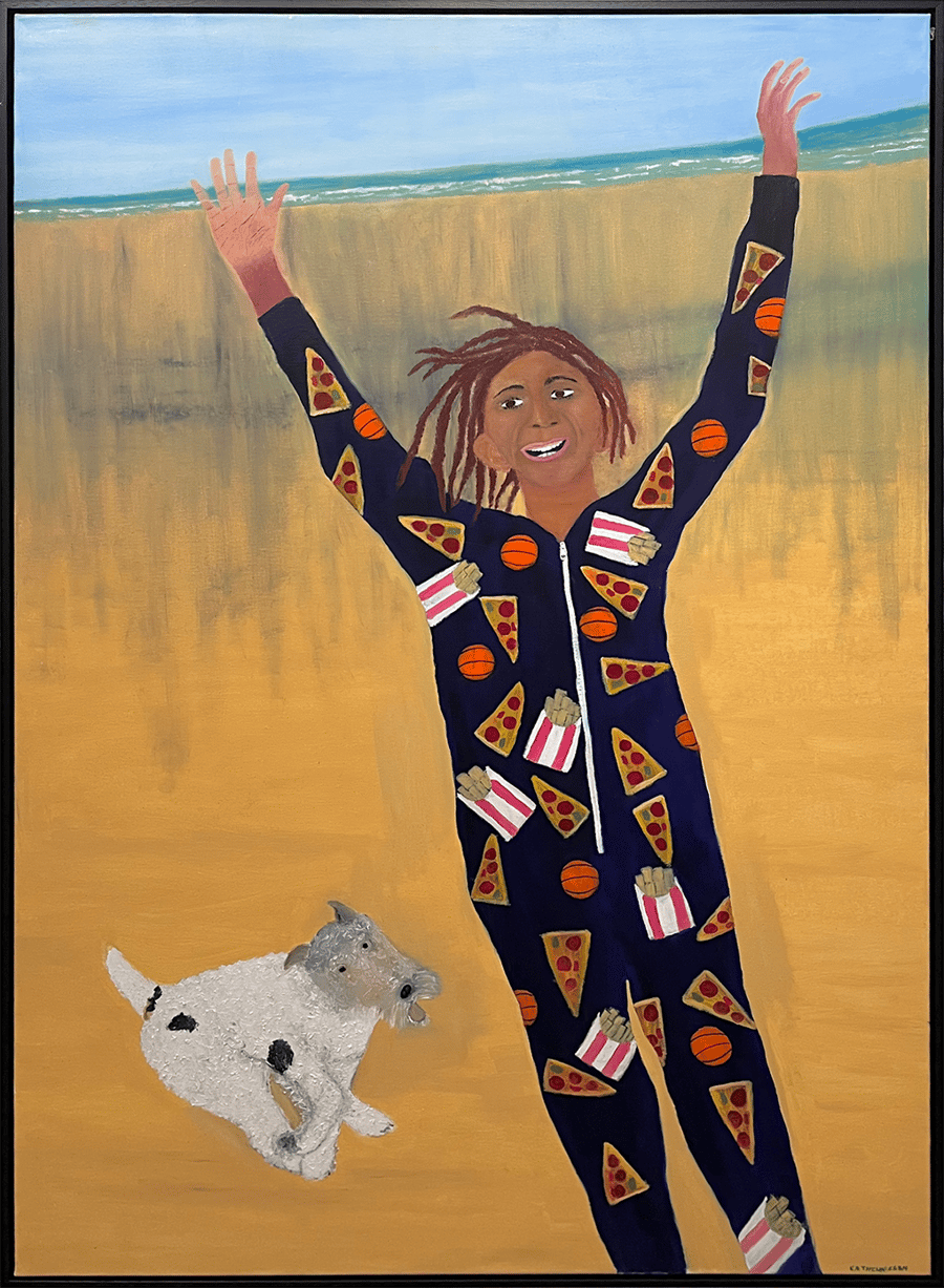 Image of ‘Feeling the Beach! (in a onesie!)’ by Errol Theunissen