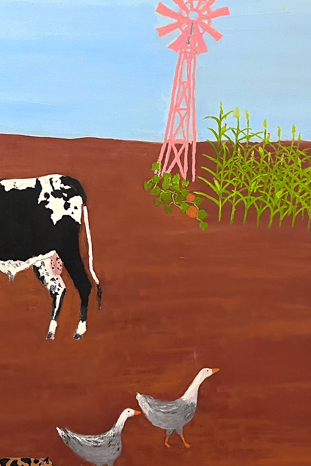 Image of ‘The Girl and Her Nguni Bull’ by Errol Theunissen