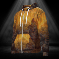 Image 3 of  Zip hoodie La maison en Feu