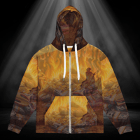 Image 1 of  Zip hoodie La maison en Feu