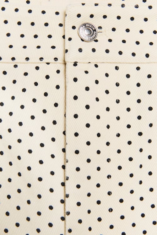 Image of 2-Pantalón Lunares Crudo Rocío