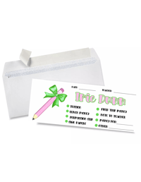 Image 3 of Personalized School Money Envelopes