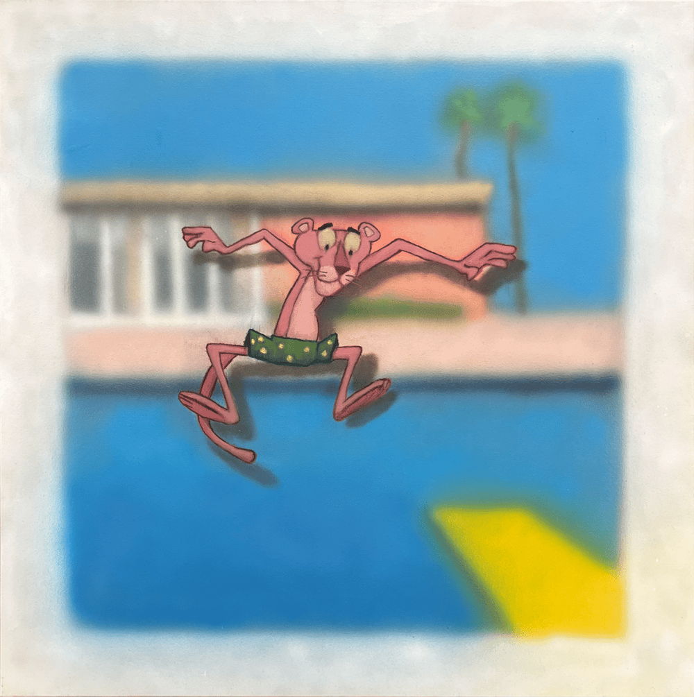 Image of ‘Splash Panther’ by Timothy Gatenby