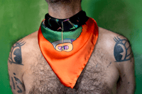 Image 1 of « Planet Fesse » scarf