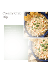 Classic Creamy Crab Dip