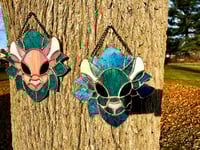 Image 5 of Lion Head Stained Glass (multiple)