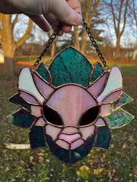 Image 3 of Lion Head Stained Glass (multiple)