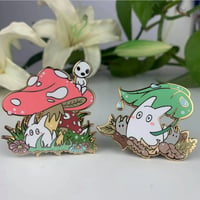 Image 1 of White Rabbit Pins