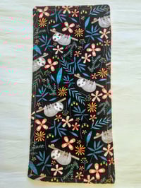 Image 2 of Pink Sloth Burp Cloth