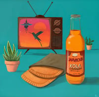 'Jamaican Patties and Kola' Print