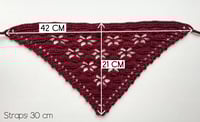 Image 4 of Crochet Pattern: Sakura Bandana