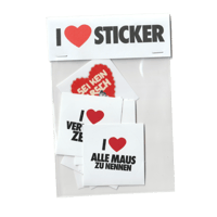 Image 1 of I love Sticker