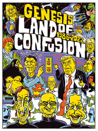 Genesis: Land of Confusion 1986-2022 Signed Artist Proof 11 x 14" print