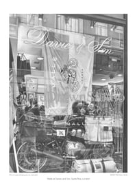 'Malle at Davis and Son, Savile Row, London’  Art Poster Print