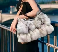 Image 2 of Elegant Fox Fur Handbag 