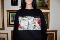 Image 1 of Vanity is a Terror, Beauty is a Curse/ unisex cozy crew sweater