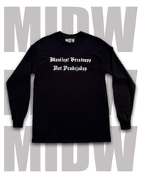 Image 1 of Manifest Greatness Not Pendejadas Long sleeve