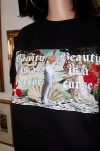 Image 3 of Vanity is a Terror, Beauty is a Curse/ unisex cozy crew sweater