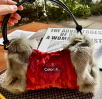 Image 4 of Luxury Mink Shoulder Bag