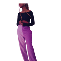  Dual-Tone Luxury Trousers