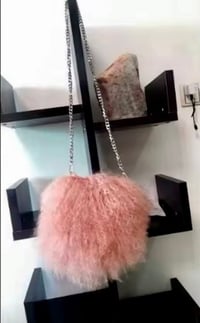 Image 2 of Classy Soft Sheep Fur Handbag