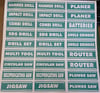 Makita tool box stickers X 27 off