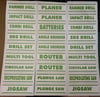 Festool tool box stickers X 27 off