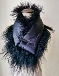 Image 4 of Mongolian Lamb Fur Scarf