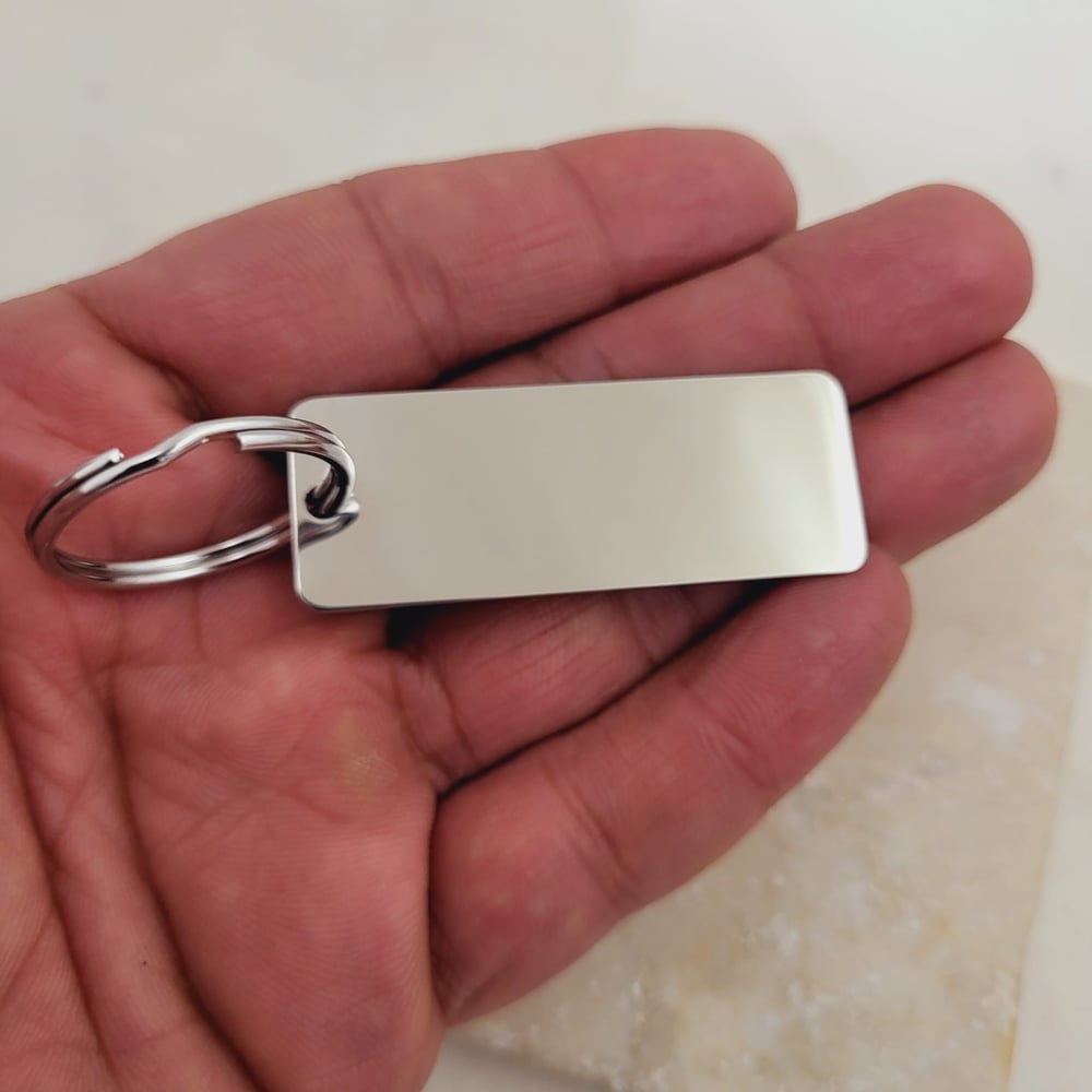 Image of Be Strong and Courageous Christian Keychains -  Inspired by Joshua 1:9