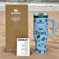 Image 1 of Stanley™️ X LILO & Stitch “BABY BLUE” | 40 Oz. FlowState Tumbler